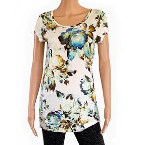 Women's Simply Vera Short Sleeve Floral Print Tee